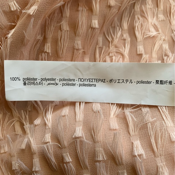 *SOLD* Zara pale pink Top - Picture 5 of 7